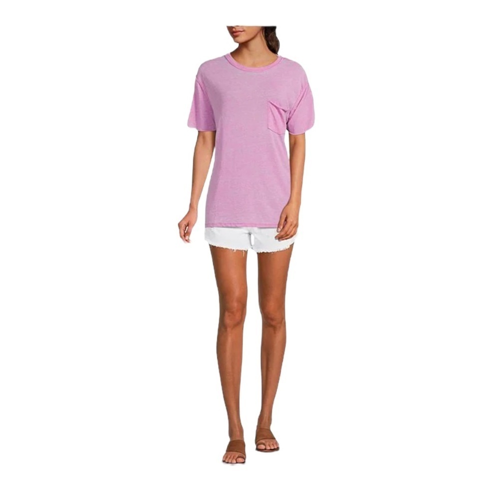 NWT Free People Vella Tee / pink plum